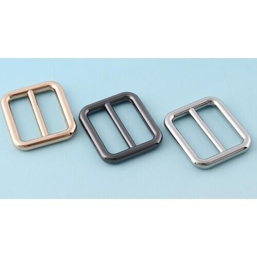 Adjuster Buckle 20mm Release Belt Buckles Tri Bar Buckles Strap Slider Fastener Bag Hardware sewing accessory