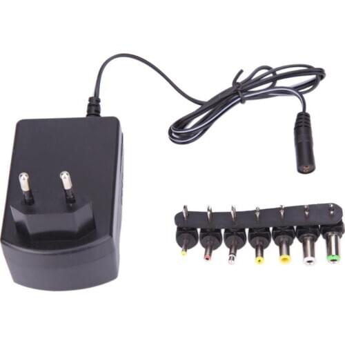 3.0A Universal AC DC Adapter Converter 6 Plugs 12V Power Charger EU