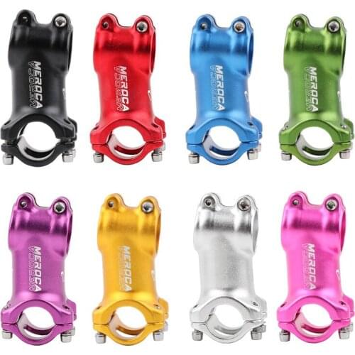 Bicycle Stem 28.6*25.4mm Bike Stem 7 degree 60mm 80mm Aluminium AlloyBicycle Stem Cycling Parts Ultralight Bike Parts 2021New