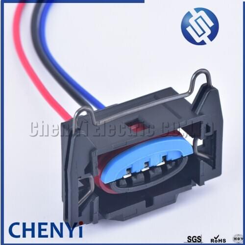 3 pin car waterproof auto connecto (3.5) female ECU plug kit connector EDIS Coil Pack Connector Socket For Ford Honda with wire