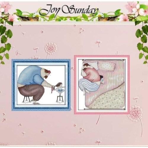 Fathers love patterns counted Cross Stitch 11CT 14CT Cross Stitch Set Wholesale DIY Cross-stitch Kit Embroidery Needlework