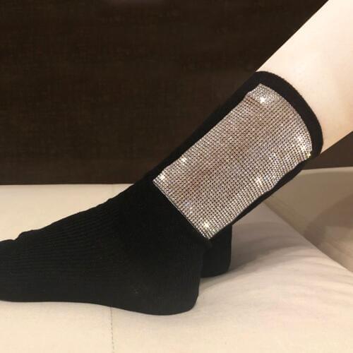 2020 Sokken Funny Socks New Women Socks Calcetines and Full Diamond Stretch Tube Tide Streetwear Mujer Womens Fashion Japan