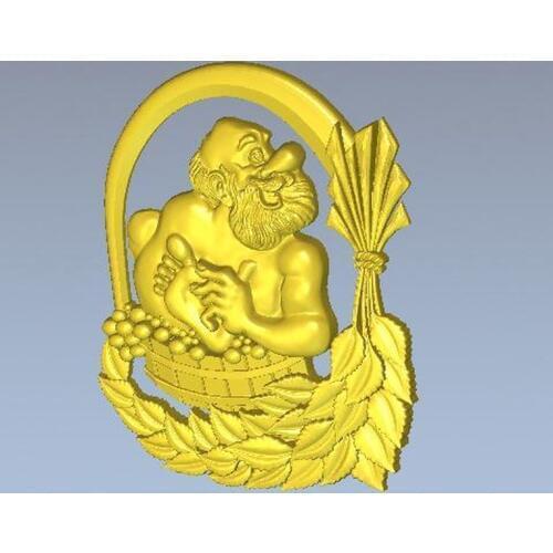 3d model relief for cnc in STL file format Men_1