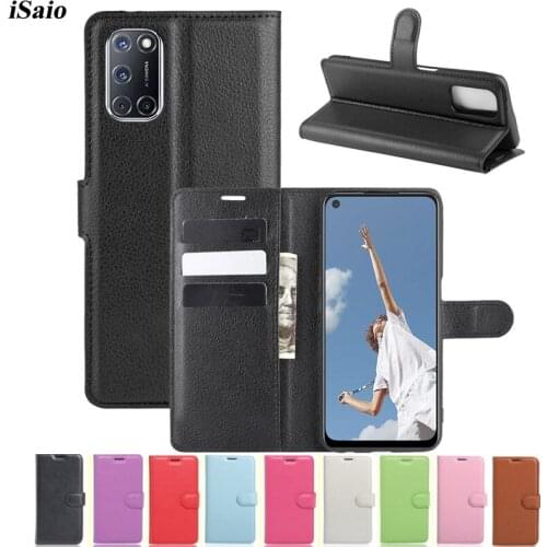 For OPPO A72 A52 Ace 2 A92S 5G Wallet Case Flip Leather Cover for OPPO A92S Mobile Phone Case Soft TPU Shell with Card Holders