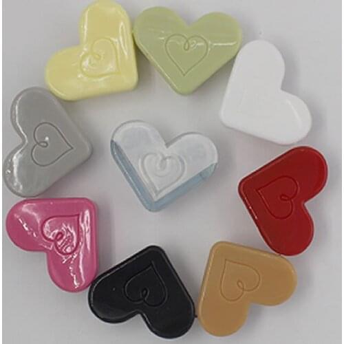 Baby Safety Protection Heart-Shaped Corner Protector Baby Safety Corner Protector Kids Anti-Collision Angle 10PCs