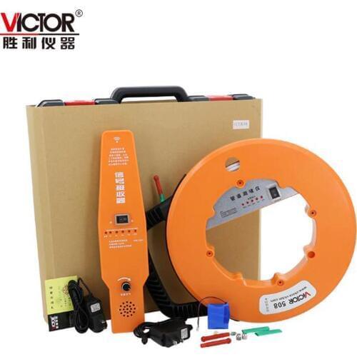 VICTOR VC508/VC508A Wall Pipe Blockage Detector Diagnostic-tool with 20m/30m Line