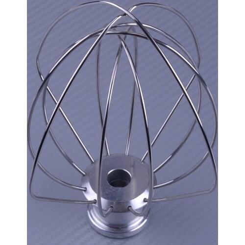 LETAOSK 6 Wire Whip Stand Mixer Attachment 304 Stainless Steel Fit for KitchenAid K45WW WP9704329 KSM150 KSM160 K45 KSM90 KSM100