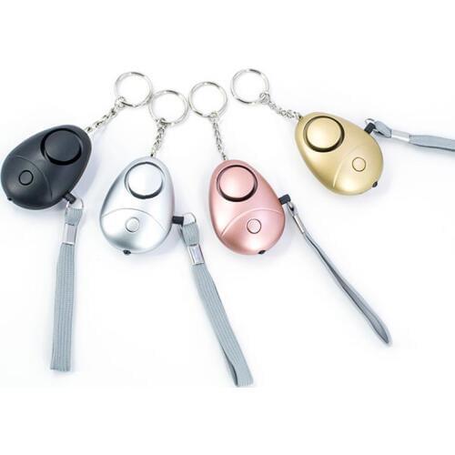 Hot Sale 130db Portable Self Defense Alarm Girl Women Personal Security Protection with Keychain Outdoor Sports Emergency Tools