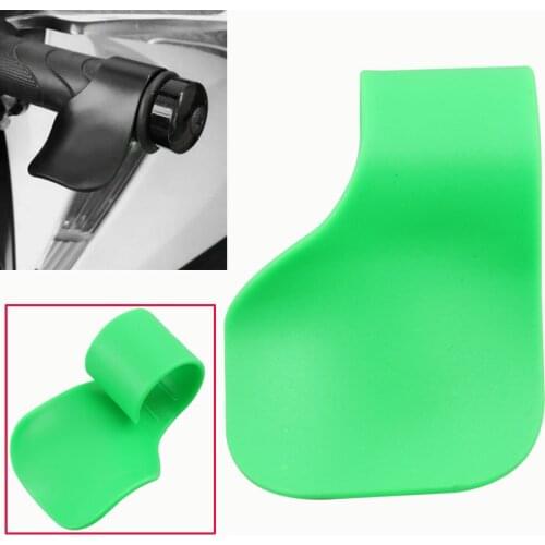 Motorcycle Green Throttle Assist Wrist Rest Cruise Control Grip Clamp Universal For Yamaha YZF R1 R6 Scooter E-Bike Bobber Cafe