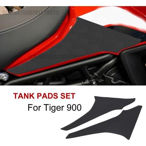 For Tiger 900 Tank Knee Pads Set Motorcycle Grip Anti Slip Fuel Tank Protection Stickers Kit Tiger900