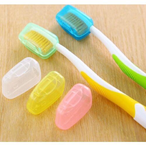 5pcs Toothbrush Heads Cover PP Plastic Protective Cap Prevent Bacteria Portable For Outdoor Travel Home Brush Head Anti-dust