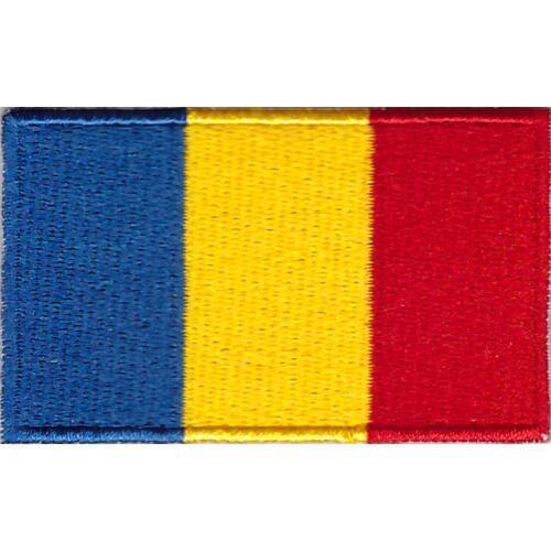 Romania Flag Embroidery Patch National Flag of romania Embroidered Patches Military Tactical Armband Fabric Sticker Applique