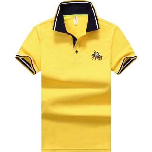New Brand Summer Polo Shirt Men Casual Short Sleeve Embroidery Polo Men M-XXXL Outdoor Sportswear Korean Polo T Shirt For Men