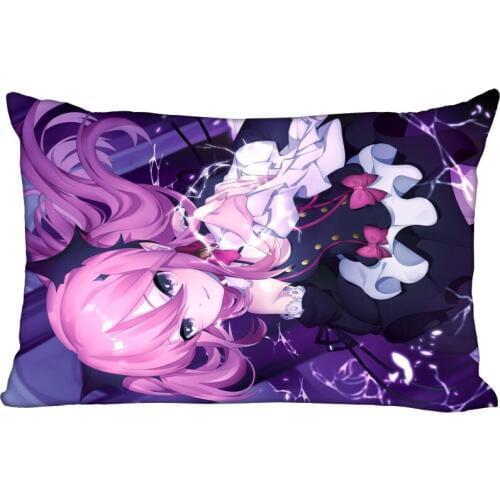 Custom Pillowcase Cover Seraph of the End Rectangle Zipper Pillow Cover Print Your Pictures 45X75cm50X75cm(Two sides)