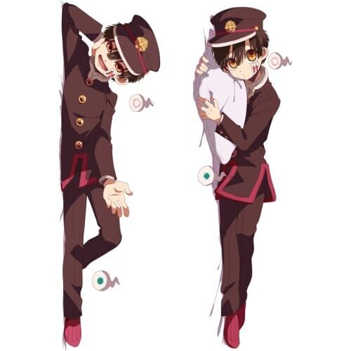 Anime Toilet-Bound Hanako-kun Dakimakura Yugi Amane DIY Custom Hugging Body Pillow Case Cover Home Bedding 6 Sizes For Choose