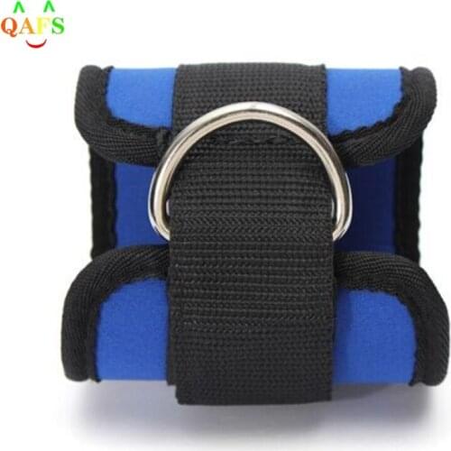 Adjustable Ankle Guard Strap D-ring Thigh Leg Pulley Gym Weight Lifting Multi Cable Attachment Fitness Protection 1Pair