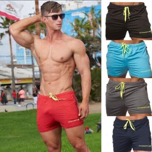 NEW Mens Gym Men Shorts Sport gyms Short Pants men 2020 Summer Running Shorts Men Sports Jogging Fitness Shorts Quick Dry