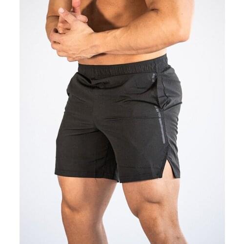 New Fitness Sports Shorts Mens Summer Outdoor Five-Point Running Training Trousers For Men Clothing Breathable Quick Dry Short