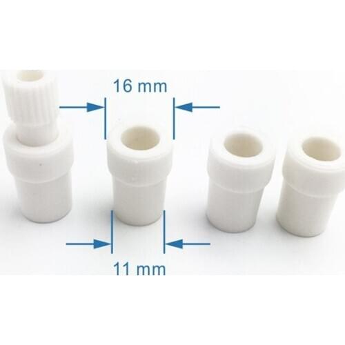 10pcs Dentist Tool Disposable Surgical Dental Suction Tube Convertor Saliva Swivels Ejector Suction Adaptor Tips