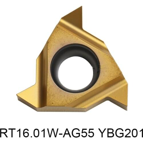 Original CT RT16.01W-AG60 YBG201 G60P AG55 G55 16ER Carbide Threading Inserts Thread Turning Tool Lathe Tools Cutter CNC