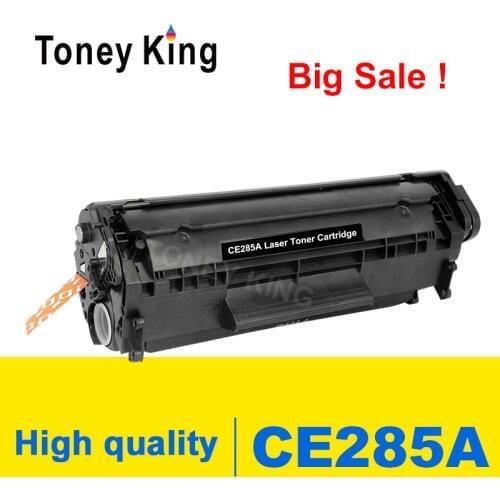 Toney King Toner Cartridge CE285A CE285 285 285a 85a Compatible for HP LaserJet P1102 P1102W P1100 P1102 Printer With Chip