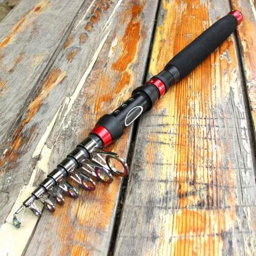 1.8m 2.1m 2.4m 2.7m 3.0 lure rod Carbon Fishing Rod Telescopic EVA handle sea Spinning Fishing Rod Travel Fishing Tackle pesca