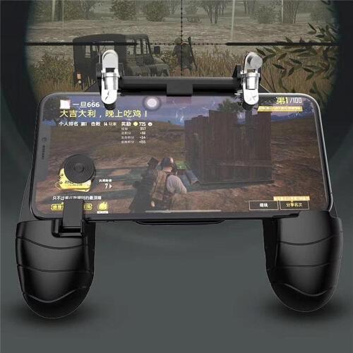 Universal mobile game controller phone gamepad grip with joystick free fire button for PUBG Android iPhone phone game controller