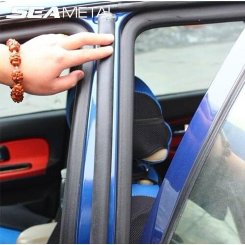 Car Door Middle Column Sealing Strip Auto Door Pillar Sealant Trim for Noise Insulation Soundproofing Dustproof Auto Accessories