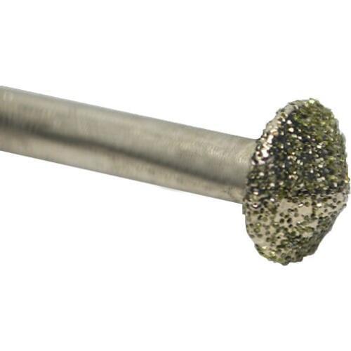 1pc 90deg 6*15mm cnc router Electroplated diamond stone carving tool stone engraving machine cutter stone cutting bits