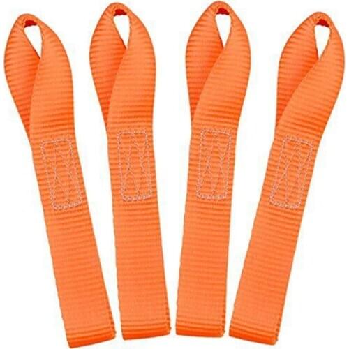 4pcs Newest Universal Soft Loop Motorcycle Tie Down Straps For Motocross Motorbike ATV Dirt Bike