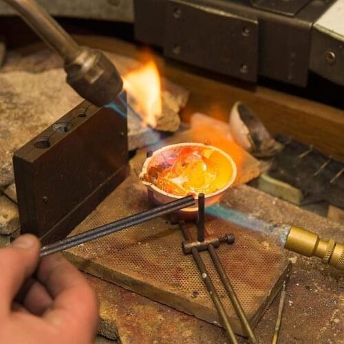 5Pcs Graphite Stir Stick Long Carbon Stirring Rod Graphite Crucible Stir Stick for Melting Casting Refining Gold Silver