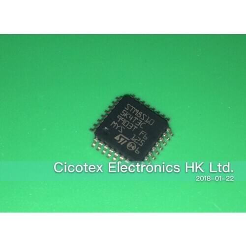 5pcs/lot STM8S105K4T3C IC MCU 8BIT 16KB FLASH 32LQFP STM8S10 5K4T3C STM8S10SK4T3C