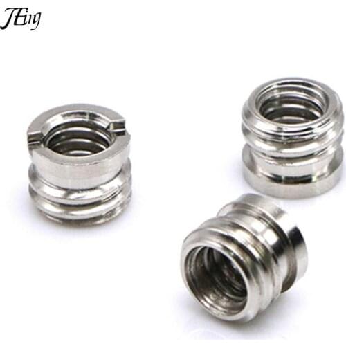 Camera accessories Female 1/4" to Male 3/8 Inch Convert Screw Adapter for Tripod head and for Monopod Ballhead DSLR 5pcs