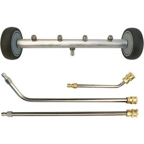 Pressure Washer Accessories Under Body Quick Connect With Extenion Wands Chassis 4 Spray Nozzle Undercarriage Cleaner Automobile