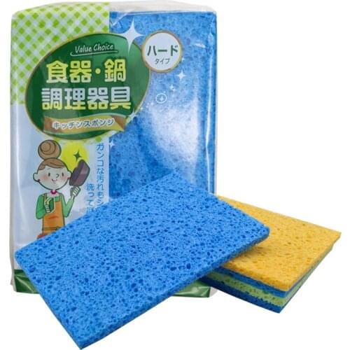 Kitchen Cellulose Sponge 5 Pieces For Dish Washing Useful Household Small Things Accessories Cleaning Natural Tools