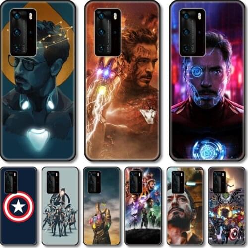 Nice movie protagonist Phone Case For Huawei P 40 30 20 10 9 Smart 2019 Lite E Pro Plus black cell shell