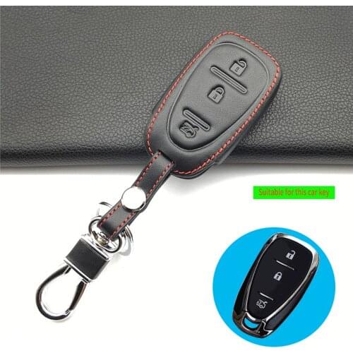 3 button car key case For Chevrolet For Cruze Volt Camaro Equinox Malibu XL TRAX Limited Sail 2015 2016 2017 Key cases key shell