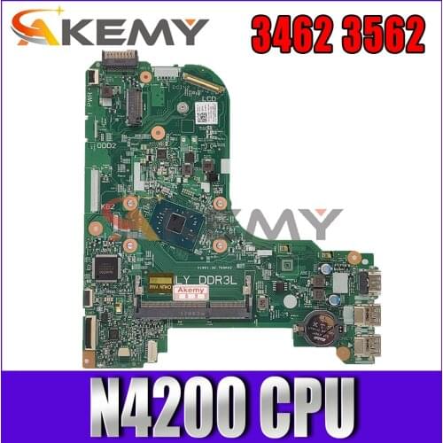 Akemy Brand New 16823-1 GFV07 For Dell Inspiron 3462 3562 Laptop Motherboard N4200 CPU CN-021W95 21W95 Mainboard 100%Tested