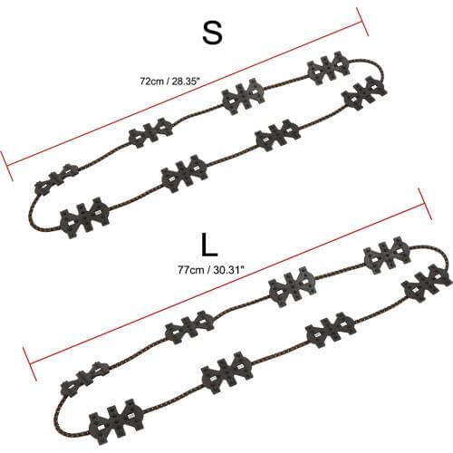 New Car Snow Chains Anti Slip Snow Chains Tire Emergency Winter Driving Fits for Universal Cars Truck