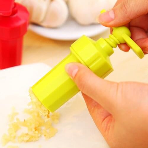 Portable Garlic Grinder Seed Grinder Rotary Manual Press Easy