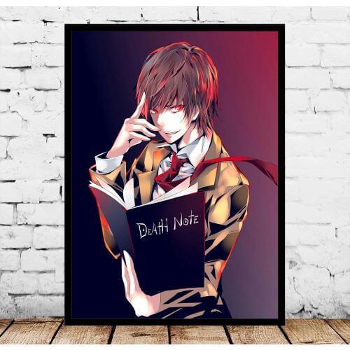 Death Note Japanese Anime Posters Silk Art Painting Wall Art No Frame