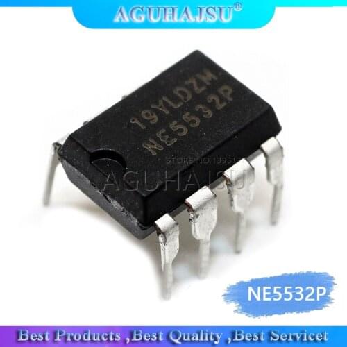 10PCS NE5532P DIP8 NE5532 DIP 5532P DIP-8 new and original IC