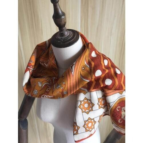 2020 new arrival autumn winter classic design 140*140 cm animal scarf 65% cashmere 35% silk scarf wrap for women lady girl