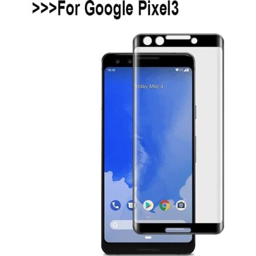 3D Tempered Glass For Google Pixel 3 Full Screen Cover Explosion-proof Screen Protector Film For Google Pixel 3