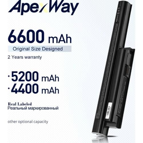 ApexWay Battery for Sony Vaio BPS26 VGP-BPL26 VGP-BPS26A vgp bps26 SVE17 VPC-CA VPC-CB VPC-EG VPC-EH VGP-BPS26 1711q1rw