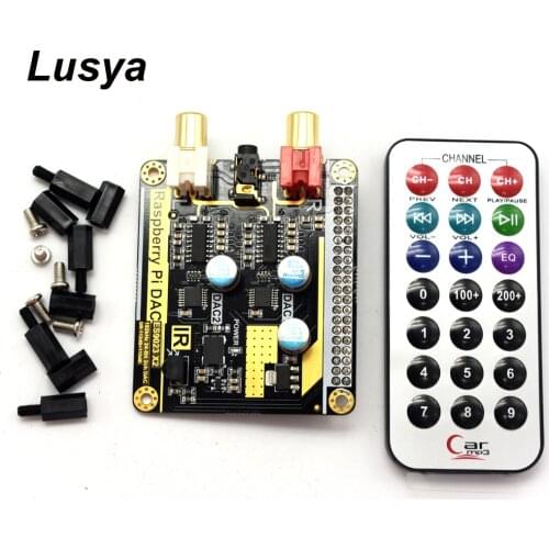 Digital audio DAC Raspberry Pi 4B volumio moode reneaudio Raspberry Pi HIFI dual decoding DAC I2S B3-003