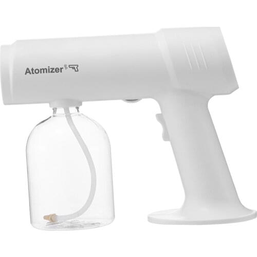 Electric Sanitizer Sprayer Blue Light USB Charging Nano Steam Water Spray Gun Disinfection Machine Atomizer for Indoor Outdoor