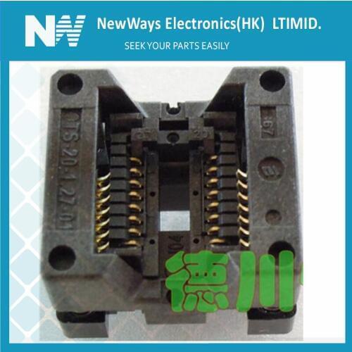 Ic Socket Sop16 To Dip16 Test Block Ots-16 20 - 1.27Mm Programmer Adapter