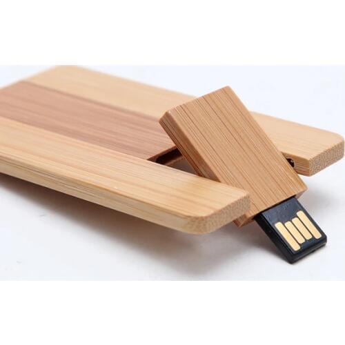 New Wooden Credit Card USB 2.0 Flash Drive 1TB 2TB Memory Storage Pendrive 128GB 64GB 32GB 16GB Pen Driver Usb Card Stick Key