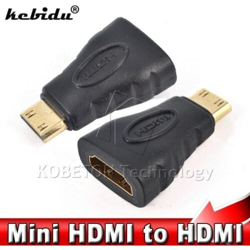 Kebidu HDMI-compatible to Female to Male F-M Converter Connector for HDMI-compatible HD 1080P Cable Adapter Device for HDTV etc